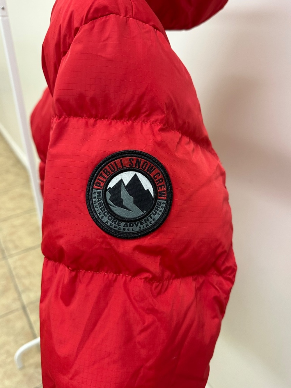 Red Puffer Jacket - Picture 3 of 4